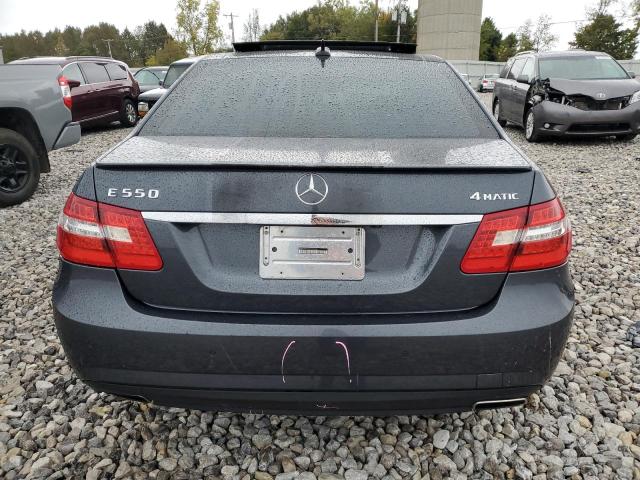 WDDHF9AB5BA295041 - 2011 MERCEDES-BENZ E 550 4MATIC CHARCOAL photo 6