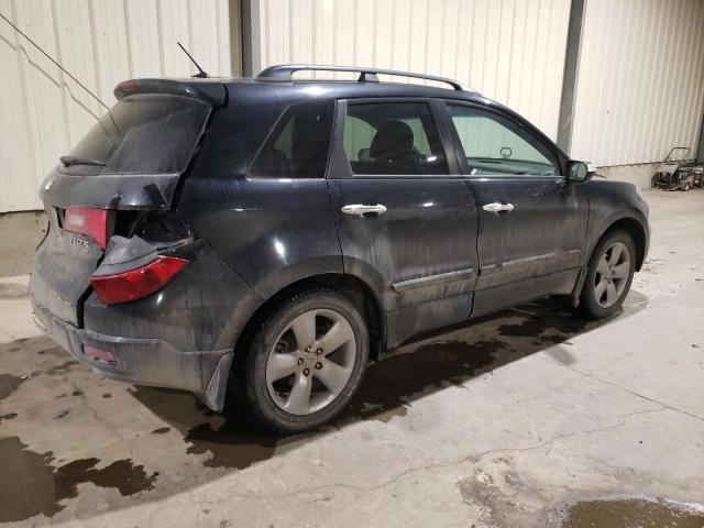 5J8TB18527A800124 - 2007 ACURA RDX TECHNOLOGY BLACK photo 3