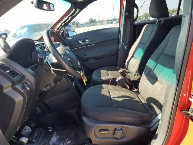 1FM5K8AR9GGB55543 - 2016 FORD EXPLORER POLICE INTERCEPTOR წითელი ფოტო 7