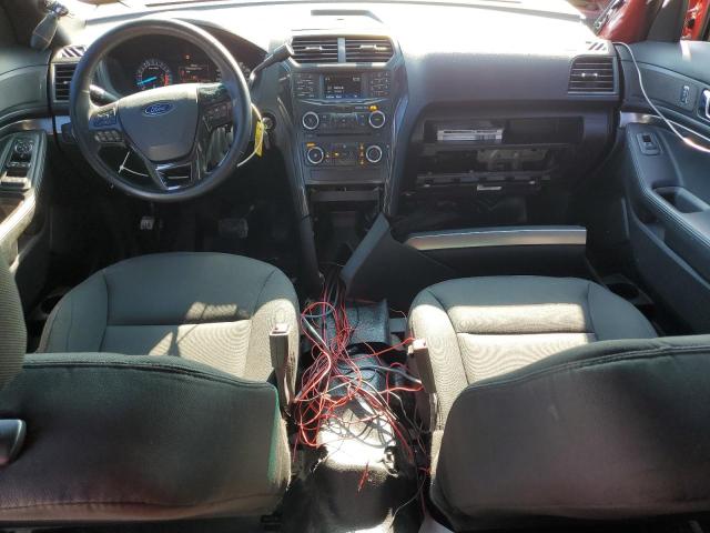 1FM5K8AR9GGB55543 - 2016 FORD EXPLORER POLICE INTERCEPTOR წითელი ფოტო 8