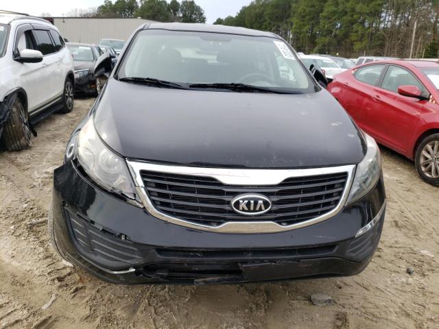 KNDPB3A27C7256948 - 2012 KIA SPORTAGE BASE BLACK photo 5