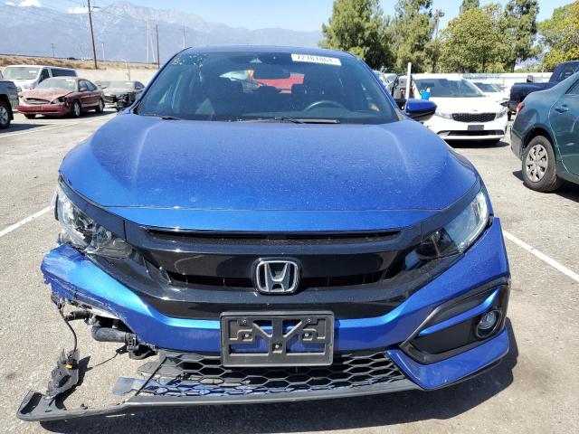 SHHFK7H69MU417709 - 2021 HONDA CIVIC EX BLUE photo 5