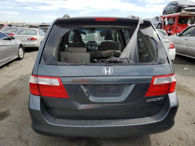 5FNRL38415B027272 - 2005 HONDA ODYSSEY EX GRAY photo 6