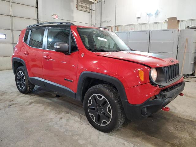 ZACCJBCT7GPD54579 - 2016 JEEP RENEGADE TRAILHAWK RED photo 4