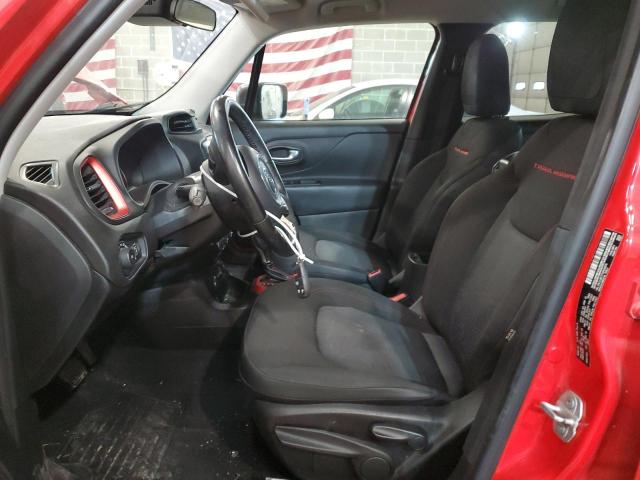 ZACCJBCT7GPD54579 - 2016 JEEP RENEGADE TRAILHAWK RED photo 7