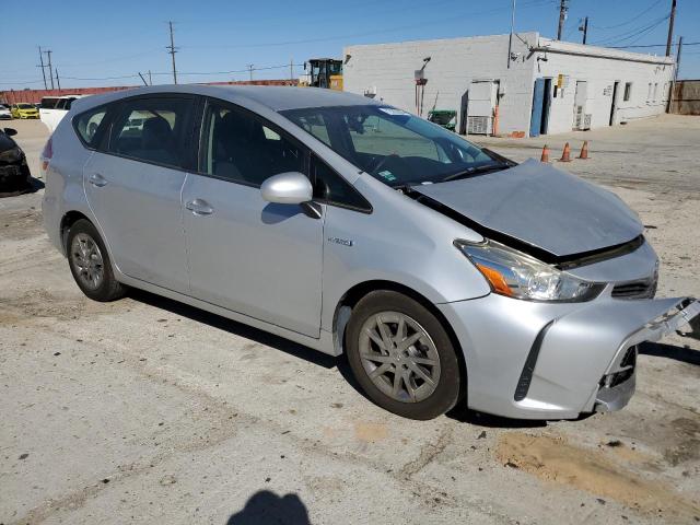 JTDZN3EUXFJ033760 - 2015 TOYOTA PRIUS V SILVER photo 4