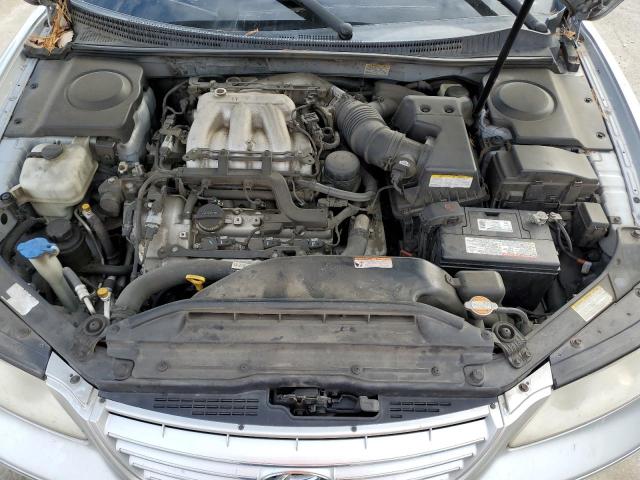 KMHFC46FX7A215762 - 2007 HYUNDAI AZERA SE SILVER photo 11