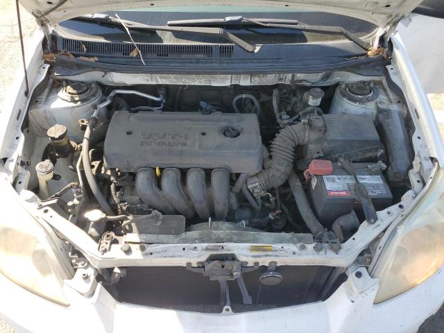 2T1KR32E67C682634 - 2007 TOYOTA COROLLA MA XR WHITE photo 11