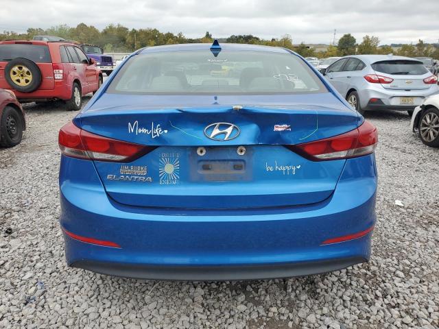 5NPD84LF8JH305459 - 2018 HYUNDAI ELANTRA SEL BLUE photo 6