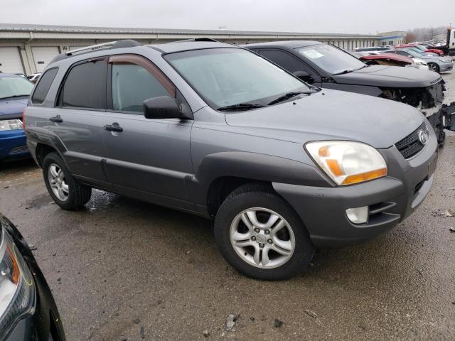 KNDJF723877421601 - 2007 KIA SPORTAGE EX GRAY photo 4