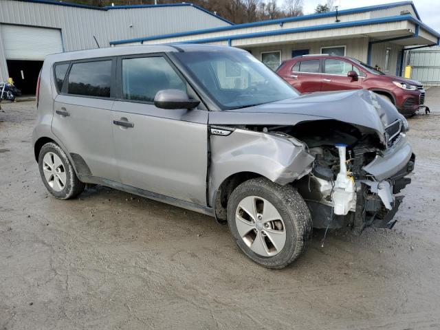 KNDJN2A24F7806683 - 2015 KIA SOUL GRAY photo 4