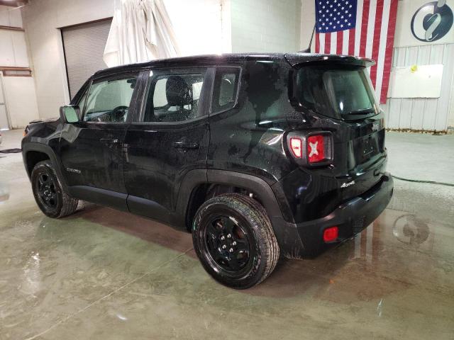 ZACNJBAB6LPL59881 - 2020 JEEP RENEGADE SPORT BLACK photo 2