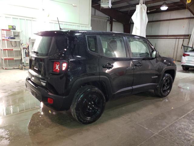 ZACNJBAB6LPL59881 - 2020 JEEP RENEGADE SPORT BLACK photo 3