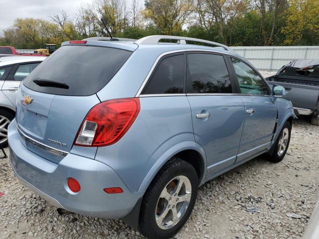 3GNAL3EKXDS614308 - 2013 CHEVROLET CAPTIVA LT BLUE photo 3