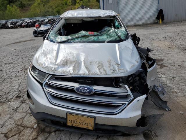 2FMPK4G99HBB35634 - 2017 FORD EDGE SE SILVER photo 5