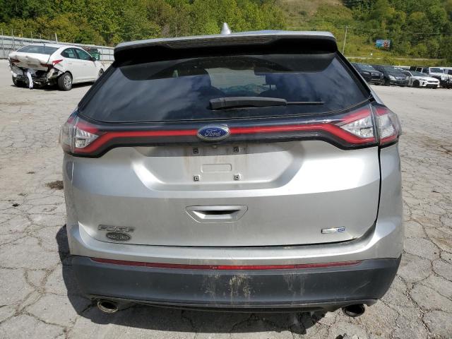 2FMPK4G99HBB35634 - 2017 FORD EDGE SE SILVER photo 6