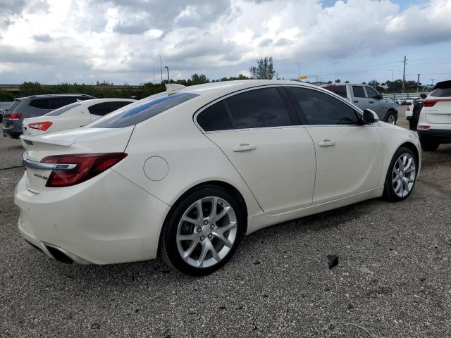 2G4GT5GX7F9277342 - 2015 BUICK REGAL GS WHITE photo 3