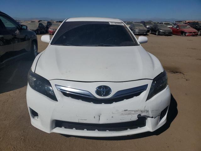 4T1BB3EKXAU115130 - 2010 TOYOTA CAMRY HYBRID WHITE photo 5