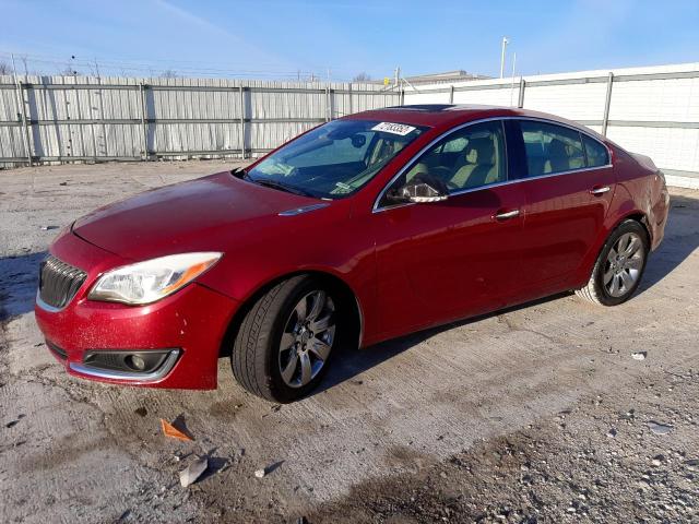 2G4GR5GXXE9251878 - 2014 BUICK REGAL PREMIUM RED photo 1