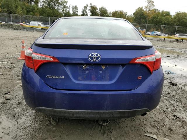 2T1BURHE5FC471173 - 2015 TOYOTA COROLLA L BLUE photo 6