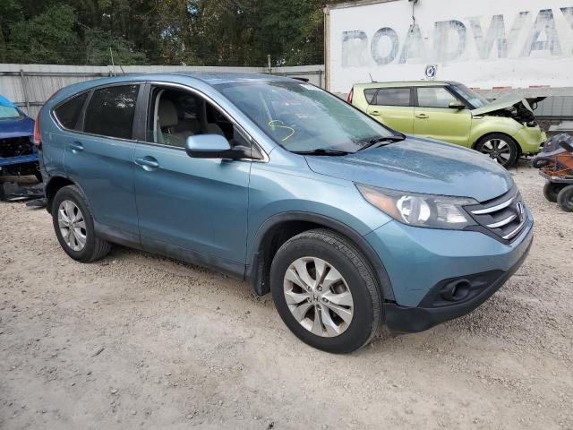 2HKRM3H57EH531414 - 2014 HONDA CR-V EX BLUE photo 4