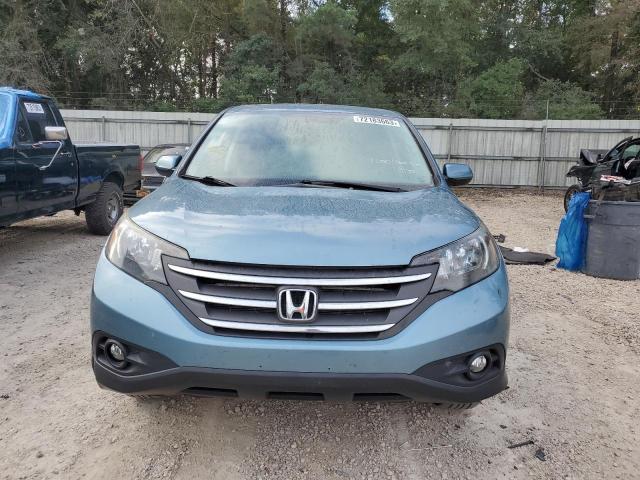 2HKRM3H57EH531414 - 2014 HONDA CR-V EX BLUE photo 5