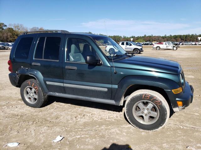 1J4GK38K95W670032 - 2005 JEEP LIBERTY RENEGADE TEAL photo 4