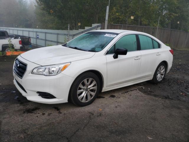 4S3BNAB65H3064613 - 2017 SUBARU LEGACY 2.5I WHITE photo 1