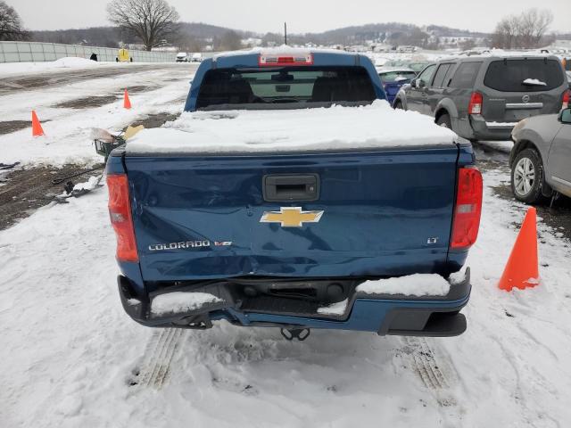 1GCGTCEN7K1106809 - 2019 CHEVROLET COLORADO LT BLUE photo 6