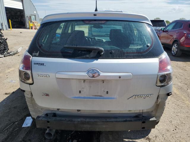 2T1KR32E38C718460 - 2008 TOYOTA COROLLA MA XR SILVER photo 6