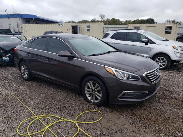 5NPE24AF2FH027769 - 2015 HYUNDAI SONATA SE BROWN photo 4