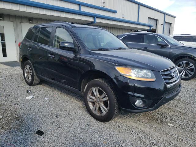 5NMSK3AB7AH392996 - 2010 HYUNDAI SANTA FE LIMITED BLACK photo 4