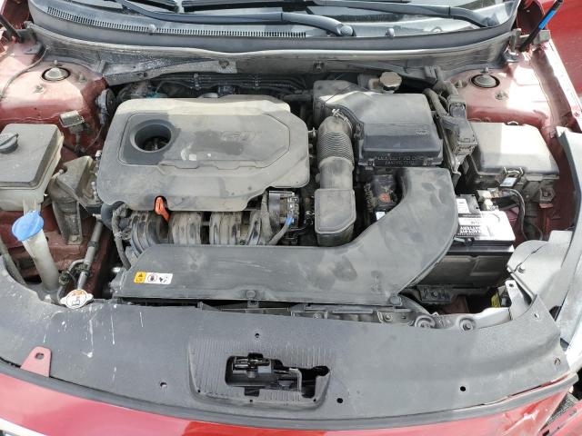 5NPE24AF3HH572866 - 2017 HYUNDAI SONATA SE RED photo 11