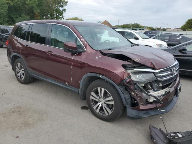 5FNYF6H55GB032961 - 2016 HONDA PILOT EXL MAROON photo 4