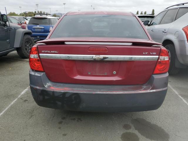 1G1ZT53886F251912 - 2006 CHEVROLET MALIBU LT BURGUNDY photo 6