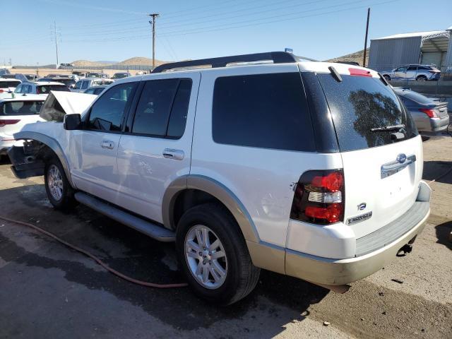 1FMEU7EE7AUA40136 - 2010 FORD EXPLORER EDDIE BAUER WHITE photo 2