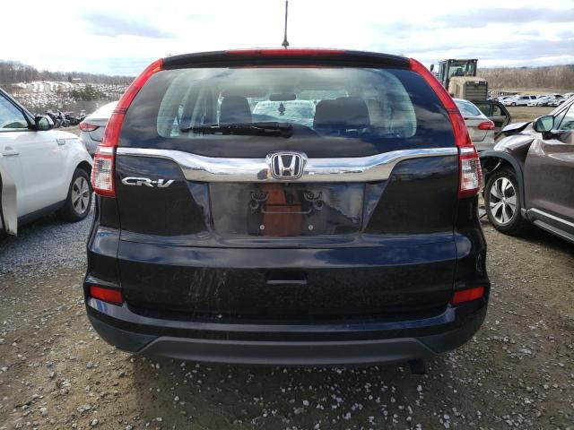 3CZRM3H30GG705599 - 2016 HONDA CR-V LX BLACK photo 6