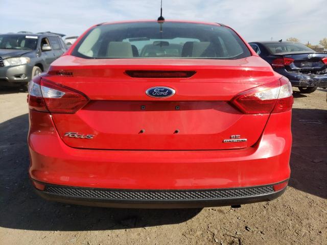 1FADP3F29EL452385 - 2014 FORD FOCUS SE RED photo 6