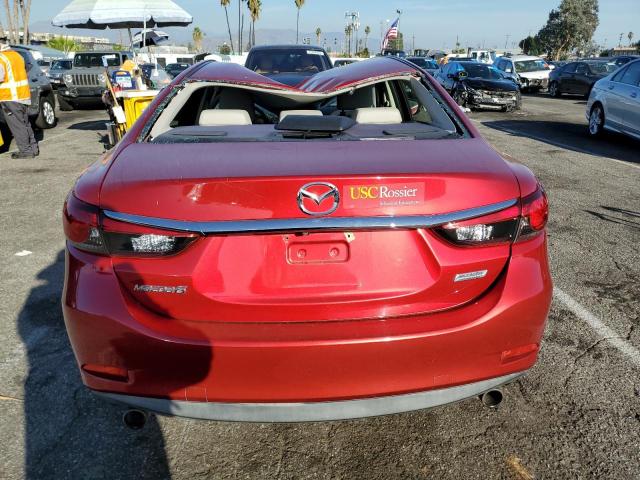 JM1GJ1V55G1461026 - 2016 MAZDA 6 TOURING RED photo 6