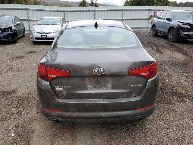 5XXGN4A71DG244599 - 2013 KIA OPTIMA EX CHARCOAL photo 6