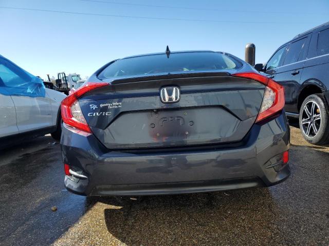 JHMFC1F36JX011892 - 2018 HONDA CIVIC EX BLUE photo 6