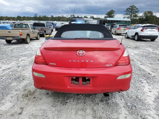 4T1FA38P78U155509 - 2008 TOYOTA CAMRY SOLA SE RED photo 6