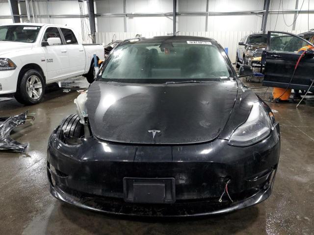 5YJ3E1EA9NF288387 - 2022 TESLA MODEL 3 BLACK photo 5