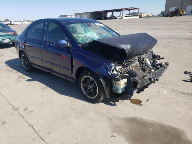 KNAFE121785555353 - 2008 KIA SPECTRA EX BLUE photo 1