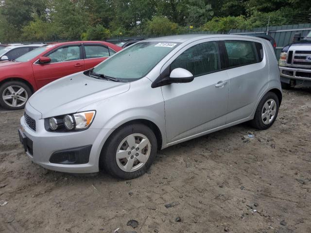 1G1JA6SG0D4245581 - 2013 CHEVROLET SONIC LS SILVER photo 1