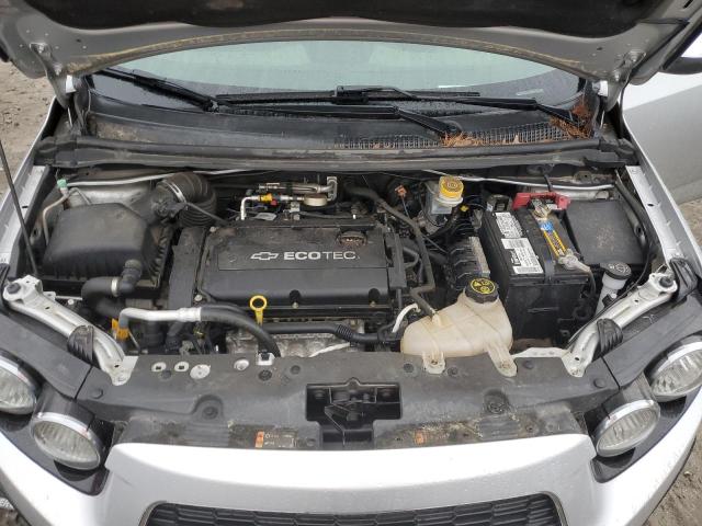 1G1JA6SG0D4245581 - 2013 CHEVROLET SONIC LS SILVER photo 11