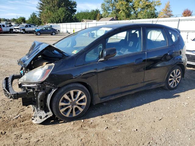 JHMGE8H65DC032100 - 2013 HONDA FIT SPORT BLACK photo 1