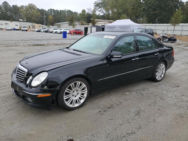 WDBUF56X98B284177 - 2008 MERCEDES-BENZ E 350 BLACK photo 1