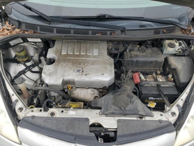 5TDZK23C57S034977 - 2007 TOYOTA SIENNA CE SILVER photo 12