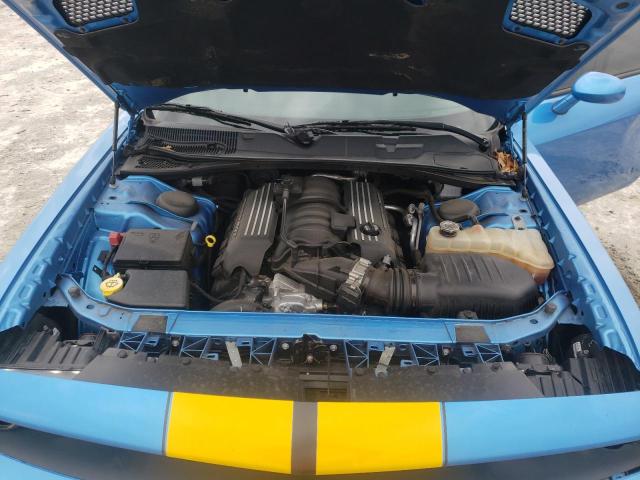 2C3CDZFJ6KH642263 - 2019 DODGE CHALLENGER R/T SCAT PACK BLUE photo 11